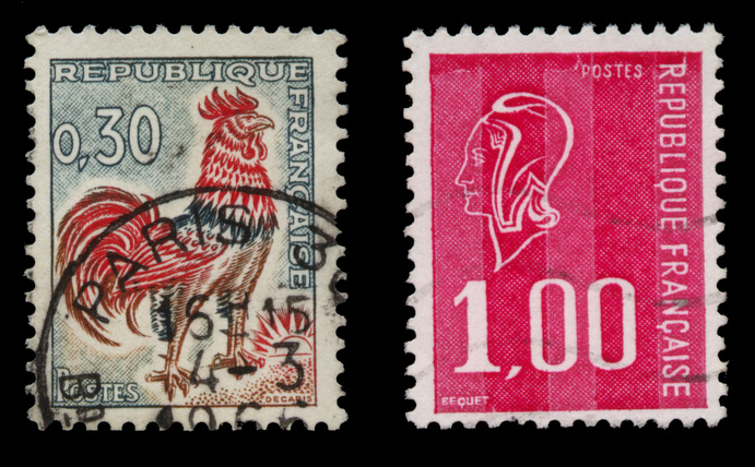 Vintage Stamps France 04